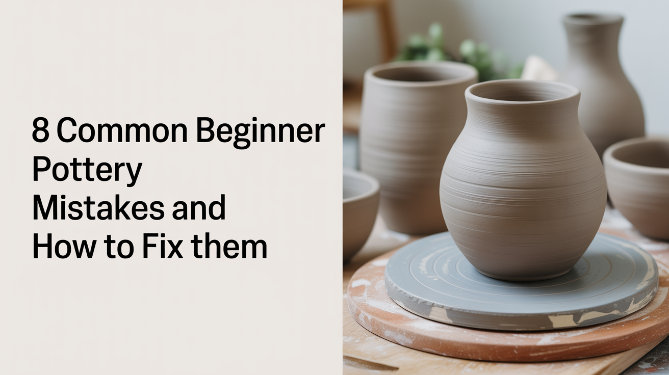 8 Common Beginner Pottery Mistakes and How to Fix Them
