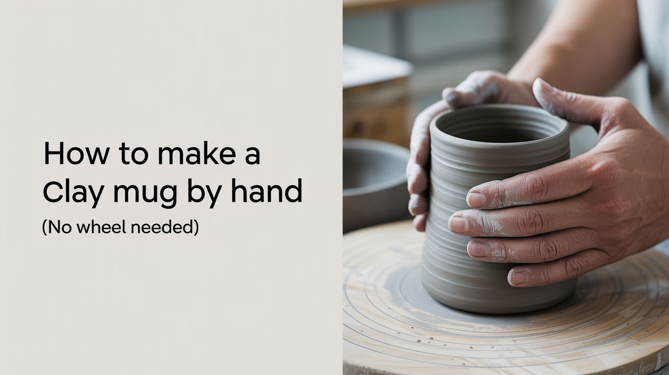 How to Make a Clay Mug by Hand (No Wheel Needed)