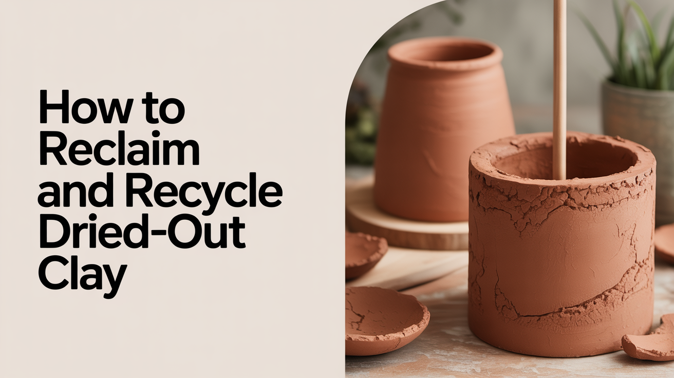How to Reclaim and Recycle Dried-Out Clay
