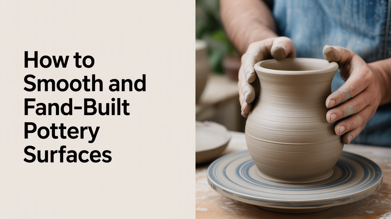 How to Smooth and Finish Hand-Built Pottery Surfaces